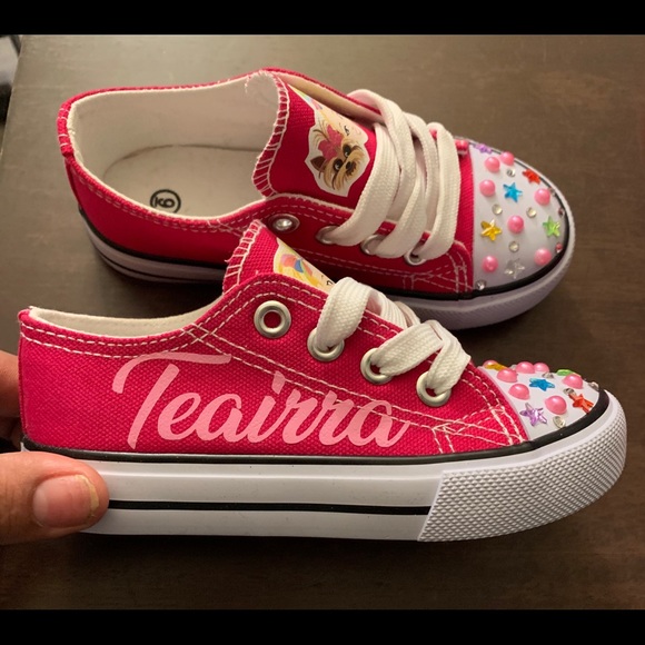Custom Low tops#JojoSiwa - Picture 2 of 5